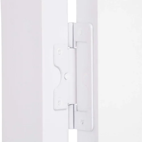 Vista 5 de LTL Home Products SEAPP24 Seabrooke - Puerta plegable interior con panel elevado de PVC, 80 pulgadas x 24 pulgadas, color blanco
