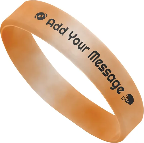 Vista 27 de 10-2000 piezas de pulseras de goma personalizadas con texto - Pulseras de silicona personalizadas a granel para conciencia, eventos, apoyo, regalos