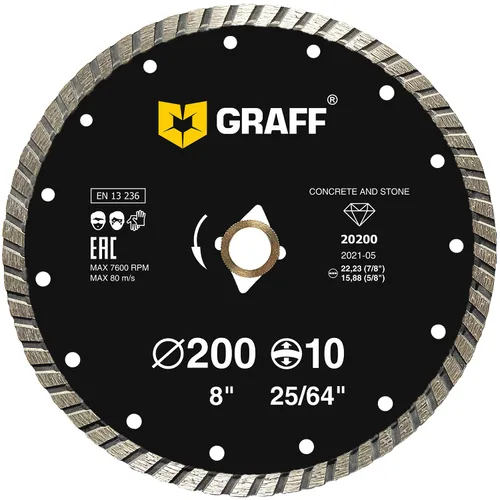 Vista 13 de GRAFF Hoja de diamante súper fina de porcelana y cerámica de 4 pulgadas, rueda de corte de diamante para azulejos duros, cerámica, piedra natural