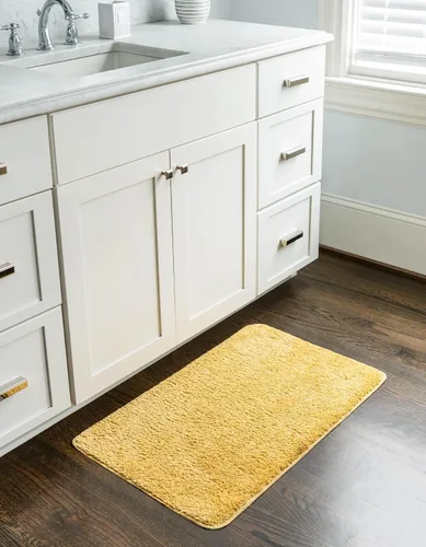 Vista 12 de Unique Loom Bano Everyday Bath Mat Collection - Alfombra de área para todos los días (rectangular 1 pies 8 pulgadas x 2 pies 7 pulgadas, rosa bebé)