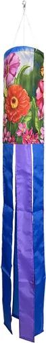 Vista 7 de Briarwood Lane Summer Birds in the Garden Windsock Wind Twister 40x6 para el viento de verano Spinner Bird garden