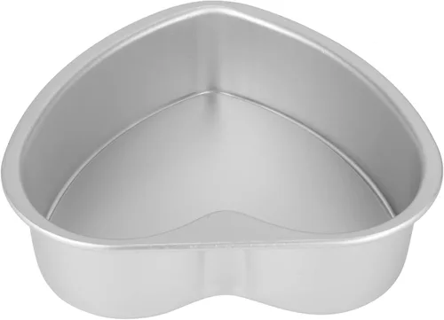 Vista 4 de Molde para tartas en forma de corazón, bandeja para pastel de queso, bandeja de pastel de corazón con parte inferior extraíble de aleación