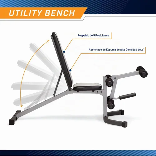 Vista 5 de Marcy Pro Deluxe Cage System with Weightlifting Bench All-in-One Home Gym Equipment PM-5108