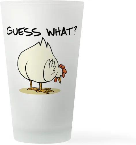 Vista 8 de CafePress Vaso de pinta de pollo, 16 oz. Vaso para beber