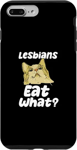 Vista 12 de iPhone 12 mini lesbianas comen qué cita divertida para orientación BI y caso LGBTQ