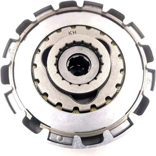 Vista 4 de Conjunto de embrague de 17 dientes para semi automático, 50 cc, 70 cc, 90 cc, 110 cc, 125 cc, motor de moto de cross