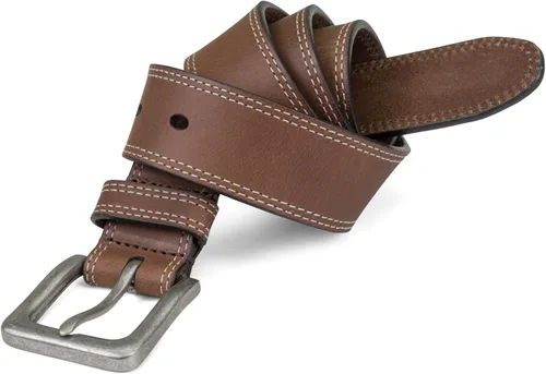 Vista 2 de Timberland Pro para hombre maletero cinturón de doble costura de piel