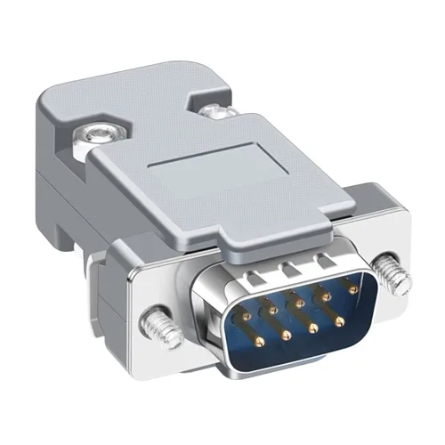 Vista 2 de DB9 20 juegos de conectores de soldadura 9PIN RS232 adaptador