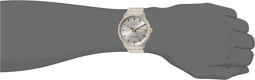 Vista 5 de Mido Reloj Hombre Commander Cronómetro Automático Mido Caliber 80 (Base ETA C07.821) Reloj COSC, plateado, Moderno