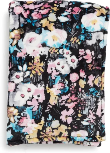 Vista 3 de Vera Bradley Manta de forro polar para mujer, manta de felpa suave para sofá, dormitorio y decoración del hogar