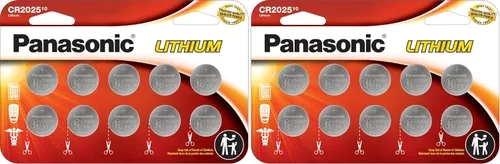 Vista 10 de Panasonic CR2025 - Pilas de litio tipo moneda de 3.0 voltios de larga duración en embalaje a prueba de niños, basado en estándares, paquete de 1