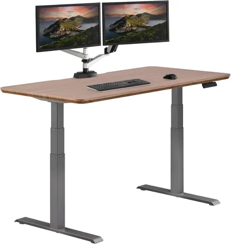 Vista 12 de Vari Classic - Escritorio eléctrico de pie VariDesk ajustable en altura para sentarse/para estar de pie - Escritorio de bipedestación con dos Parte