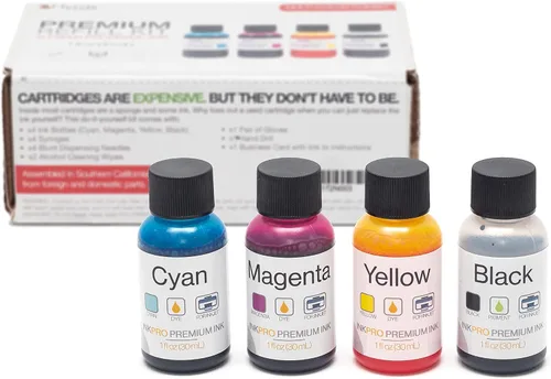 Vista 9 de Kit de recarga de tinta combo premium para Canon PG-275/CL-276, PG-275XL/CL-276XL 1oz 1.0 fl oz