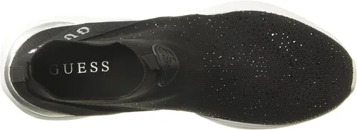 Vista 5 de GUESS Zapatos deportivos Bellini para mujer, Negro