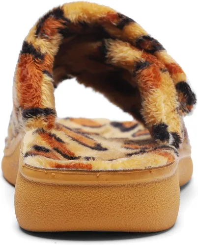 Vista 5 de SOLLBEAM Pantuflas ortopédicas ajustables con soporte de arco ortopédico para mujer para fascitis plantar con talón ortopédico