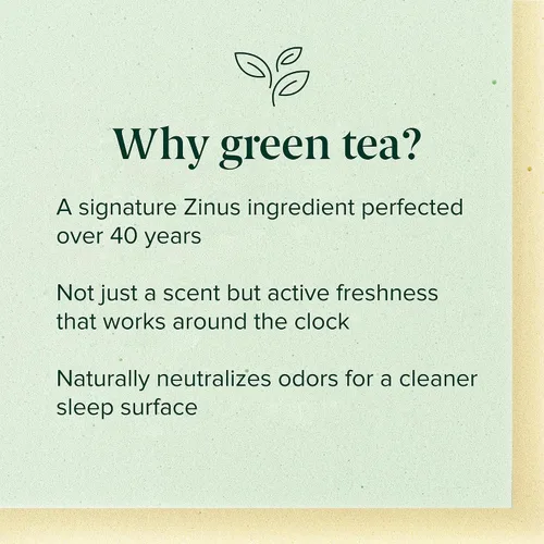 Vista 4 de Zinus - Colchón de espuma viscoelástica de té verde de 5 pulgadas, tamaño individual [Nueva versión], sin fibra de vidrio, sensación medianamente