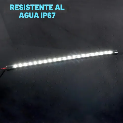Vista 4 de GraceYou - Kit de luces LED para debajo del capó, impermeable, 12 V, luces LED para automóvil, barras, capó de automóvil, luces de inspección
