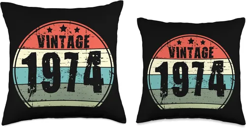 Vista 3 de Limited edition and vintage 1974 Throw Pillow