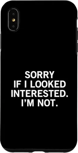 Vista 11 de Sorry If I Looked Interested I'm Not Funda para iPhone 17