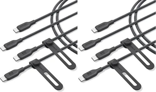 Vista 8 de Anker Cable USB C, carga rápida de 240 W, USB 2.0 (10 pies, negro fantasma)