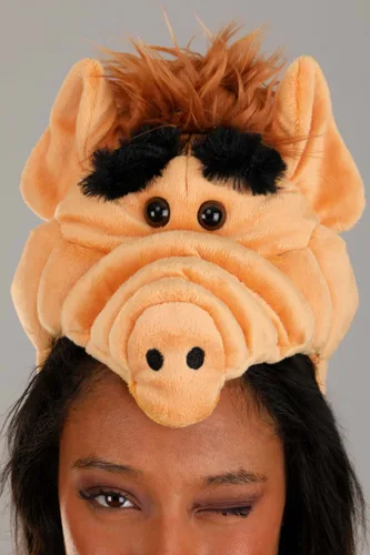 Vista 2 de Diadema de Peluche de Alf Multicolor