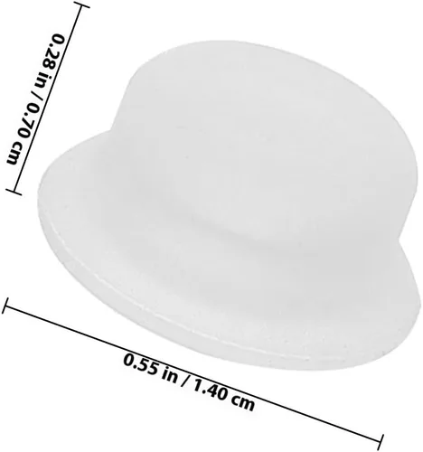 Vista 2 de BESTOYARD 10pcs Pressure Cooker Valve Gaskets Silicone Liners for Float Valves Replacement, Semi- Small Sealing Pads Compatible Electric Pressure
