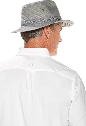 Vista 2 de Coolibar UPF 50+ Holden - Fedora de viaje para hombre, protector solar, talla única
