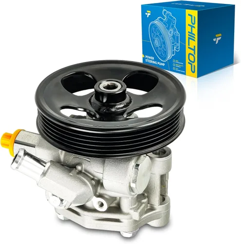 Vista 199 de PHILTOP 215345 Bomba de dirección asistida con polea, apta para Corolla 2003-2008; Matrix; Vibe, Reemplazar OE 215345, 4236, 4236C, 4431002101