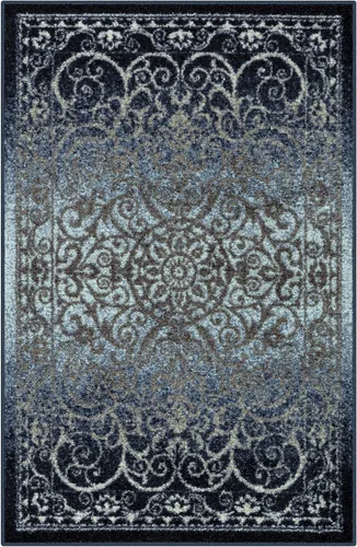 Vista 32 de Maples Rugs Pelham - Alfombra vintage para sala de estar y dormitorio [Hecha en EE.UU.]