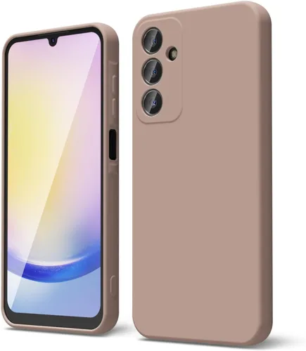 Vista 286 de oakxco Funda para teléfono Samsung Galaxy A12 con agarre de silicona líquida, linda delgada fina suave cubierta de gel de goma TPU lisa para mujeres
