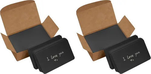 Vista 10 de VANRA 300 tarjetas pequeñas en blanco 8.9x5.1 cm, tarjetas de papel grueso de colores, tarjetas de estudio, tarjetas flash, tarjetas de índice, sin