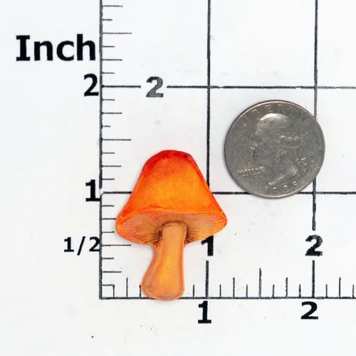 Vista 2 de Tiny Mushroom Flexible Silicone Mold, Fondant, Candy, Chocolate, Food Safe, Polymer Clay, Resin Mold, Epoxy and so much more