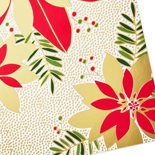 Vista 7 de Hallmark Surtido de tarjetas de Navidad en caja, lámina dorada clásica (6 diseños, 36 tarjetas con sobres)
