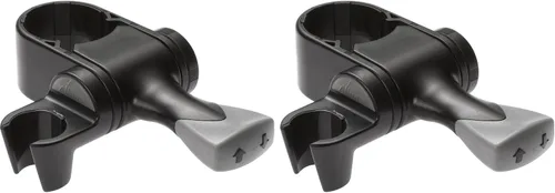 Vista 2 de Delta Faucet U6300 ADA - Soporte para ducha de mano, color negro, 1 unidad (paquete de 1)