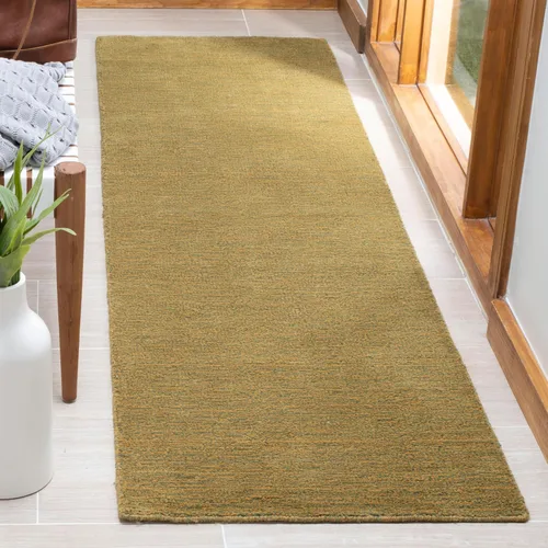 Vista 26 de SAFAVIEH Himalaya Collection - Alfombra de pasillo, 2 pies 3 pulgadas x 6 pies, color azul, lana hecha a mano, ideal para zonas de alto tráfico