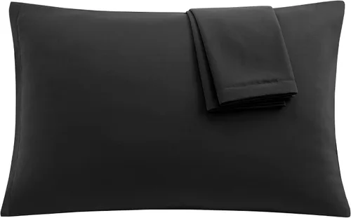 Vista 16 de uxcell Paquete de 2 fundas de almohada de microfibra suave serie 1800 con cremallera estándar (20 x 26 pulgadas), color dorado