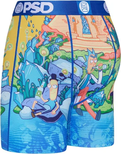 Vista 2 de PSD Calzoncillos tipo bóxer básicos sólidos para hombre, entrepierna de 7 pulgadas, transpirable y de apoyo, con tela que absorbe la humedad, Multi