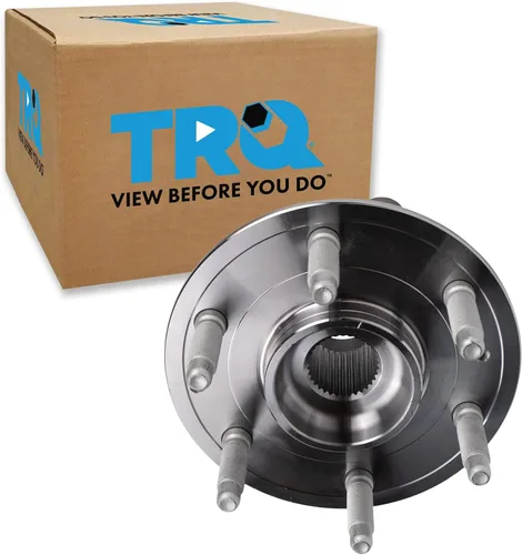 Vista 77 de TRQ Cojinete de rueda lateral del pasajero trasero y conjunto de cubo compatible con Ram ProMaster 1500 ProMaster 2500 ProMaster 3500 2014-2023