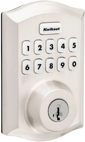 Vista 14 de Kwikset Home Connect 620 - Cerradura inteligente de pestillo con tecnología Z-Wave, funciona con Ring Alarm, Samsung SmartThings y más, requiere