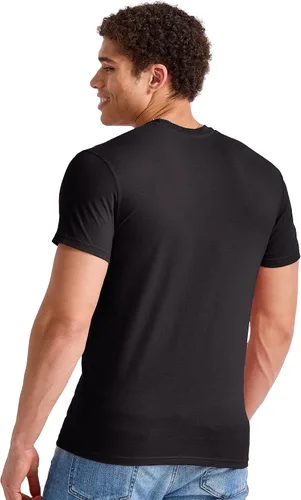 Vista 2 de Hanes Camisetas ligeras de triple mezcla para hombre