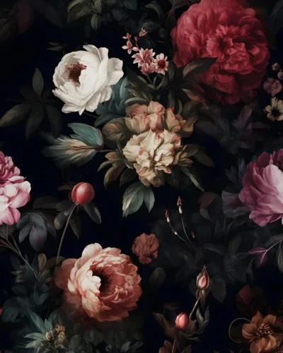 Vista 18 de Papel pintado floral dorado negro para pelar y pegar, papel pintado de hojas boho, papel de contacto botánico para gabinetes, vinilo autoadhesivo