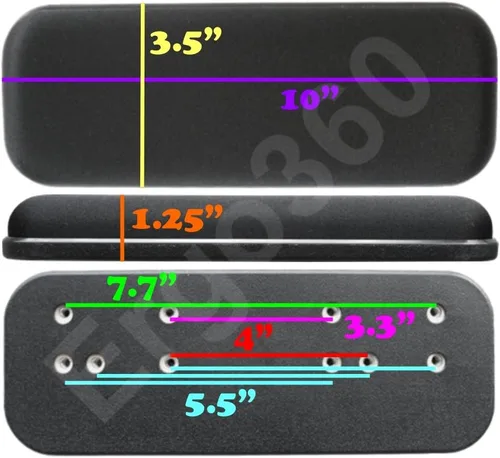 Vista 2 de Reposabrazos de gel definitivos para sillas de oficina y sillas de ruedas