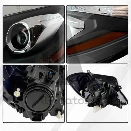 Vista 9 de Conjunto de faros de repuesto para Mercedes Sprinter 2014 2015 2016 2017 2018, proyector HID de lado izquierdo/conductor Xenon