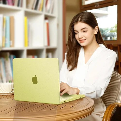 Vista 9 de MOSISO Compatible con MacBook Neo Case 13 pulgadas 2026 A3404 A18 Pro Chip Citrus Clear