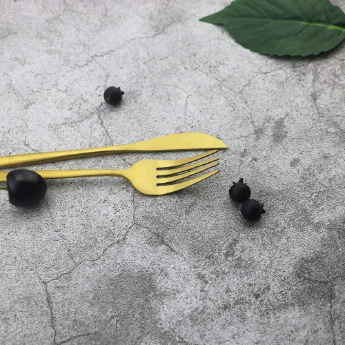 Vista 5 de JASHII Juego de cubiertos de acero inoxidable de 24 piezas, juego de cubiertos de servicio para 6, utensilios para cocina, aptos para lavavajillas