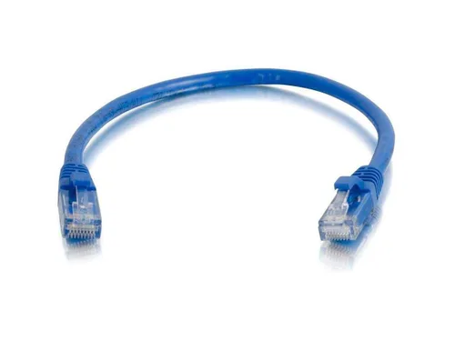 Vista 48 de C2G/Cables to Go 29002 Cables de Red Cat6 Sin Enganches Sin Blindaje (UTP), Paquete de 25, Azul (3 Pies, 0.91 Metros)