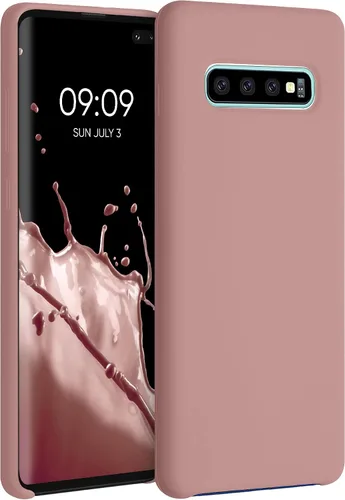 Vista 139 de kwmobile Funda compatible con Samsung Galaxy S9 - Funda de silicona TPU con acabado suave - Blue Reef