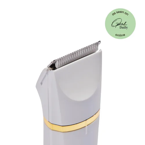 Vista 3 de Bushbalm Cortadora de bikini - Afeitadora eléctrica para mujer, impermeable, afeitadora inalámbrica para áreas sensibles, aseo cercano para bikini