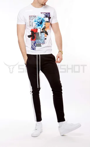 Vista 3 de Camisa Screenshot urbana de estilo hip-hop hipster camiseta estampada estilo urbano de Nueva York