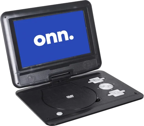 Vista 7 de Onn. Kit de reproductor de DVD/multimedia portátil de 10 pulgadas con batería de 5 horas, bono Redbox: 5 códigos de película de 1 noche incluidos